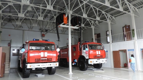 В Егорьевске открыли новое пожарное депо
