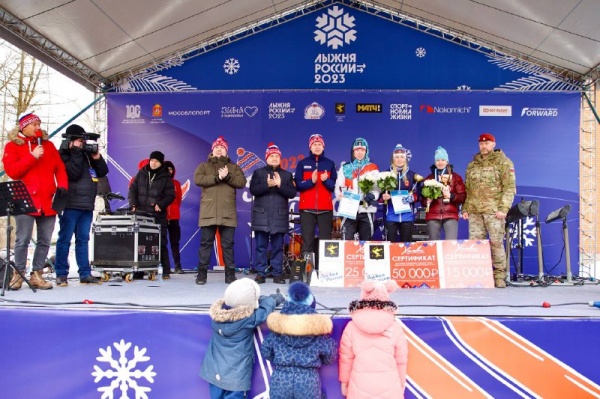 Коломчанка стала призёром "Лыжни России"