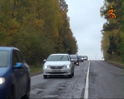 В Коломне прошел второй автопробег в память об Артеме Медведеве