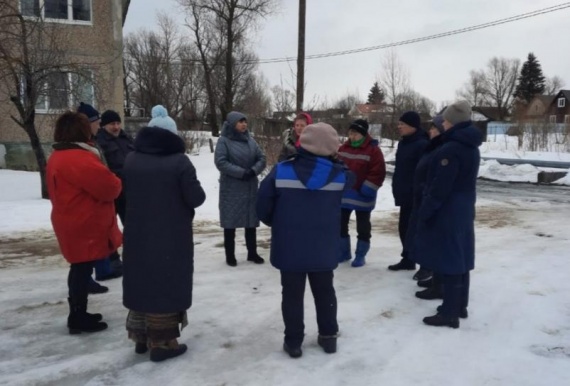 С активными жителями деревни Новая обсудили наболевшие вопросы