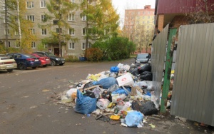 Фруктовая и Соцгород завалены мусором