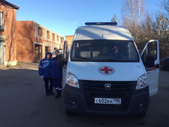 Гараж Луховицкой подстанции скорой медицинской помощи пополнился новой машиной
