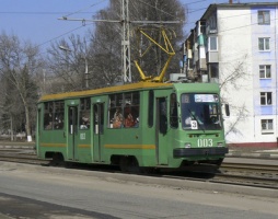 В Коломне обстреляли три трамвая