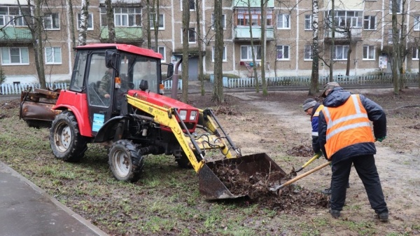 Весенняя уборка началась в Подмосковье