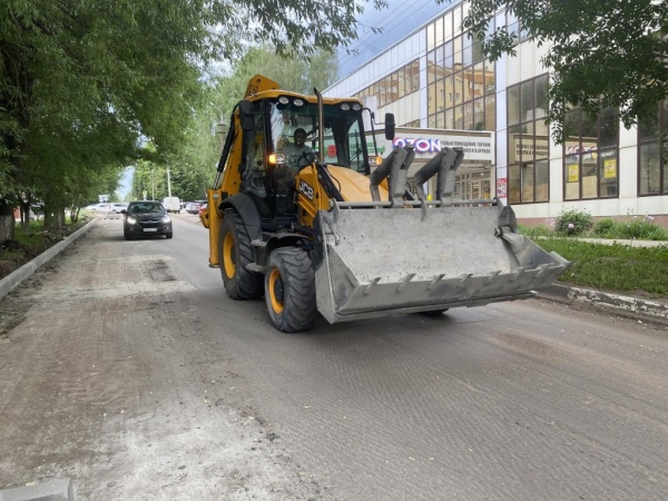 Ремонт дороги на улице Добролюбова завершится в конце июня