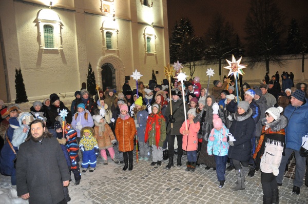 Рождественское шествие в Коломенском кремле