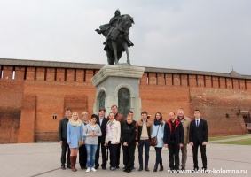 Коломну посетила молодежная делегация из Беларуси
