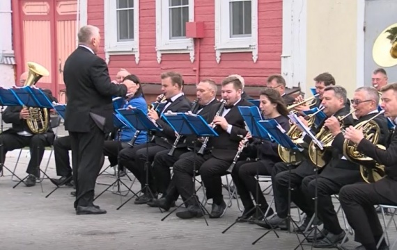 В День города в Коломне провели фестиваль духовых оркестров