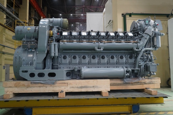 Коломенский завод отправил в Брянск юбилейный дизель-генератор