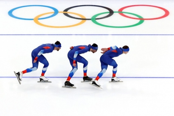 Российские конькобежцы побили олимпийский рекорд