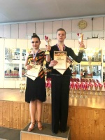 Коломенцы взяли медали на российских соревнованиях по спортивным танцам "Кубок Олимпа"