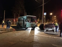 В Зарайске произошло ДТП с участием автобуса