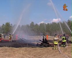 В Коломне прошли пожарно-тактические учения МЧС