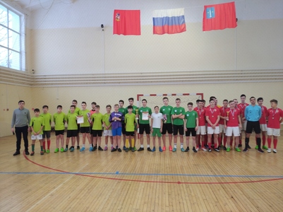 Турнир по мини-футболу среди юношеских команд прошел в Непецине
