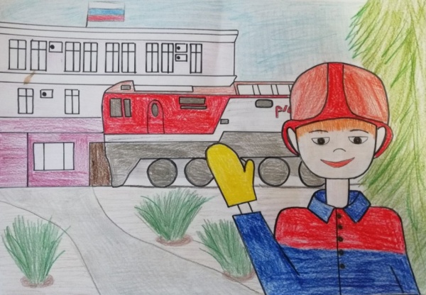 Дети рисуют Коломенский завод