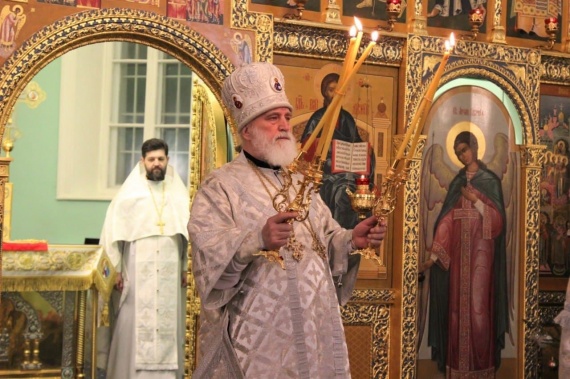 Митрополит Крутицкий и Коломенский Павел совершил Божественную литургию в Коломне