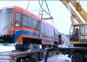 В Коломну прибыл второй трамвай модели 71-407