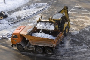 На борьбу со снегом в Подмосковье были брошены более 5000 коммунальщиков