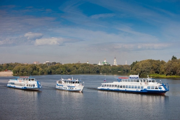 Свыше 3000 пассажиров воспользовались речным транспортом в Коломне