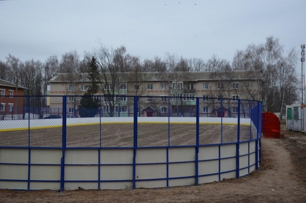 В Луховицах открылась новая хоккейная коробка