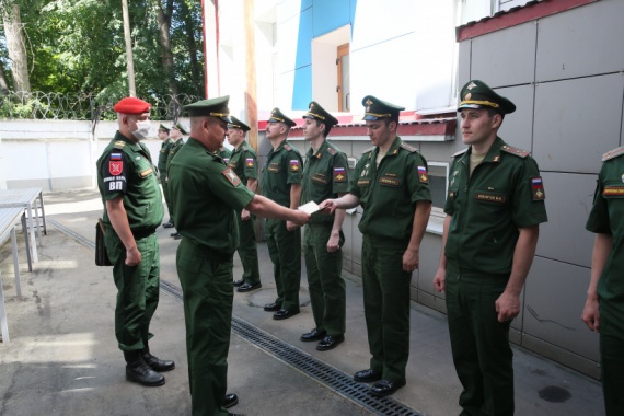 Акция "Образцовый военнослужащий" прошла в Коломне