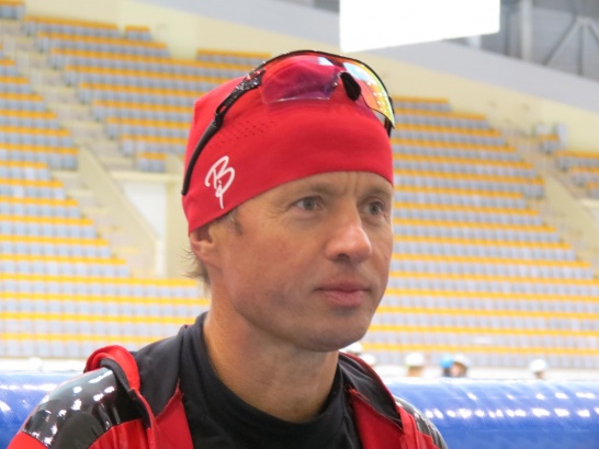 Коломенец - победитель Международных игр ветеранов конькобежного спорта