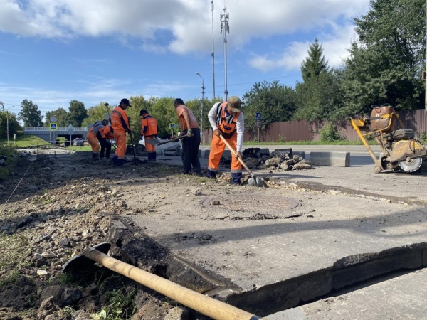 На улице Партизан обустроят новый тротуар 