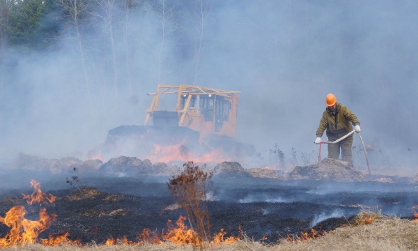 Пик пожароопасного сезона в Подмосковье ожидается в мае