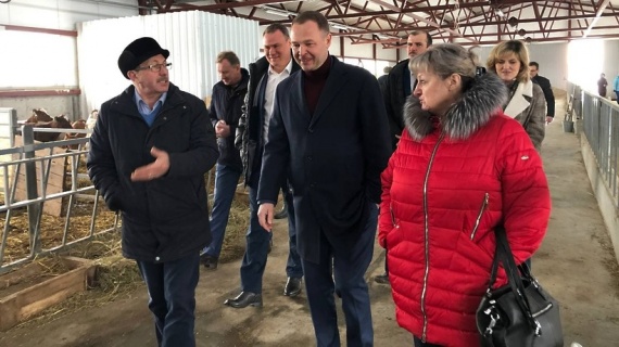 В Зарайске открылась новая товарно-молочная ферма