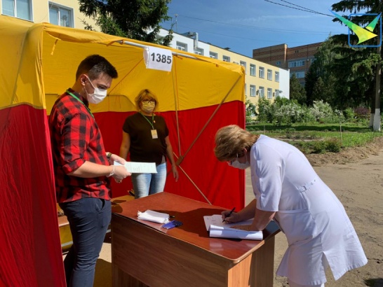 В Луховицах открылись избирательные участки