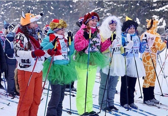 На "Лыжне России" состоятся костюмированные забеги