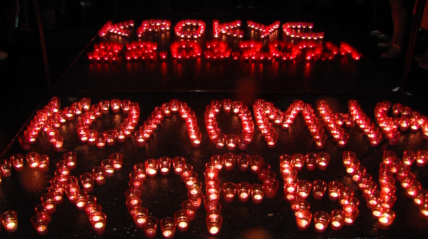 В Коломне зажгли свечи в память о погибших от рук террористов