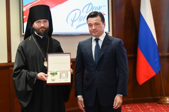 Орден преподобного Сергия Радонежского получил епископ Луховицкий Пётр