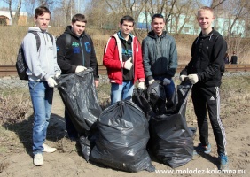В Коломне стартовал молодежный экологический проект «Чистый город»