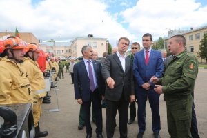 В Луховицах обсудили проблемы пожарной безопасности лесов