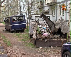 Жители войсковой части "Сосновый бор" пожаловались на плохое состояние жилой зоны
