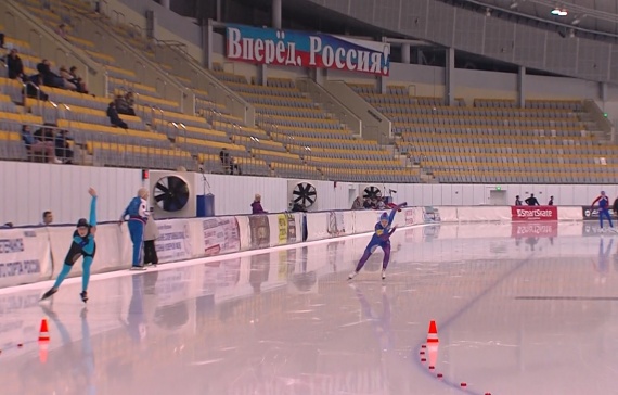 На коломенский лёд вышли олимпийские надежды на будущее