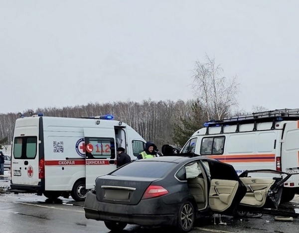 В Луховицах столкнулись два легковых автомобиля