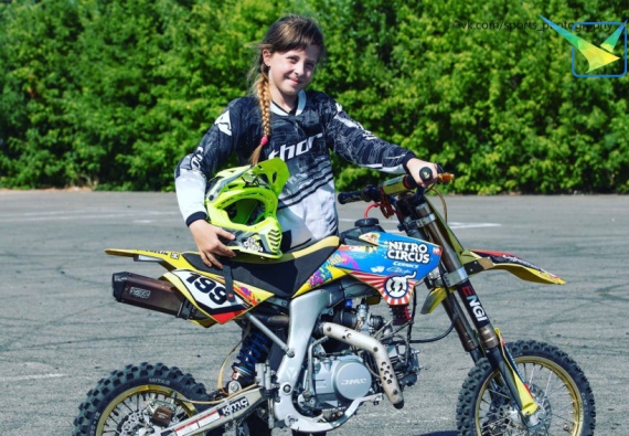 Третьеклассница из Луховиц стала призёром чемпионата по мотокроссу