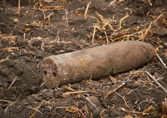 В Луховицах нашли шесть боеприпасов времен войны