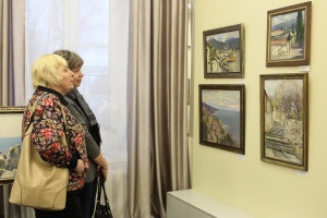В Доме Озерова открылась выставка пейзажиста Александра Бугаева