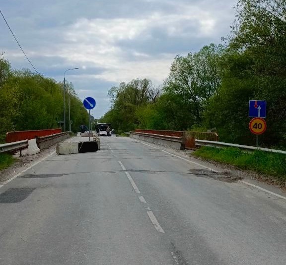 Мост через Щелинку частично открыт для транспорта