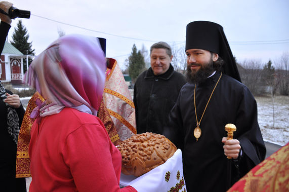 Епископ Луховицкий Петр возглавил богослужение в день памяти Собора новомучеников Луховицких