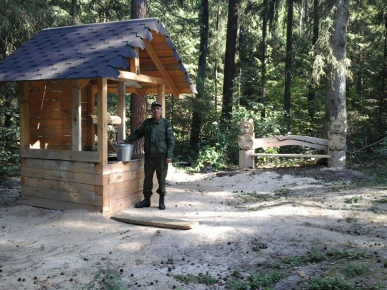Лесной родник восстановили в Егорьевске