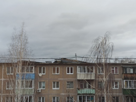 Циклон "Бенедикт" повредил крыши в Луховицах