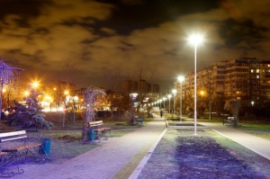 В Московской области с начала года установлено около 4 тысяч уличных светильников