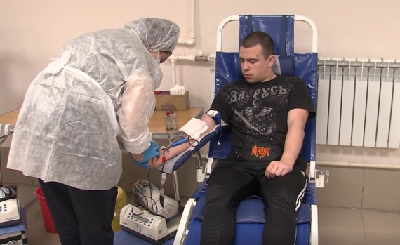 В Луховицкой ЦРБ состоялась акция по сдаче крови