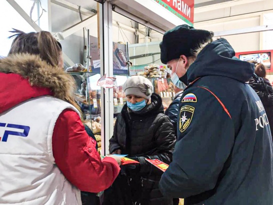 Жителям Егорьевска рассказали о пожарной безопасности
