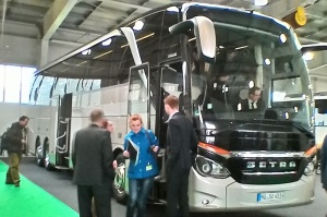 Суперсовременный автобус Setra TopClass представили в Коломне