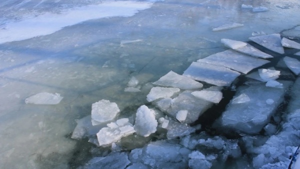 Лёд на Москве-реке и Оке в Коломне ненадёжен
